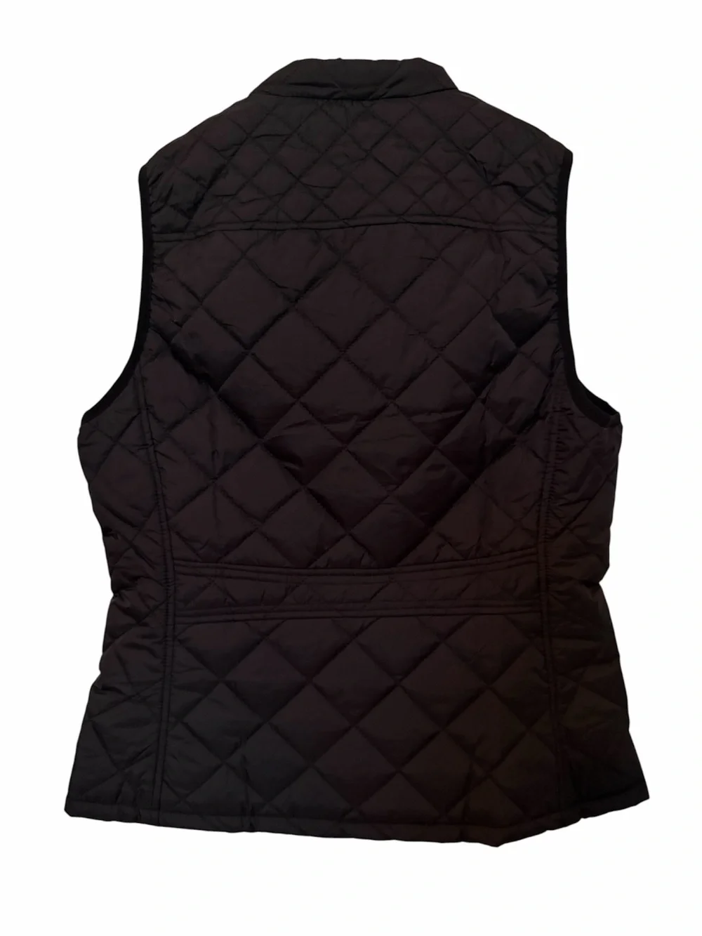 Argstar Vest Womens Size S Black Quilted Sleeveless Zip Pockets Hiking Gorpcore